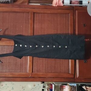 NWT forever 21 black woven dress. Size medium.